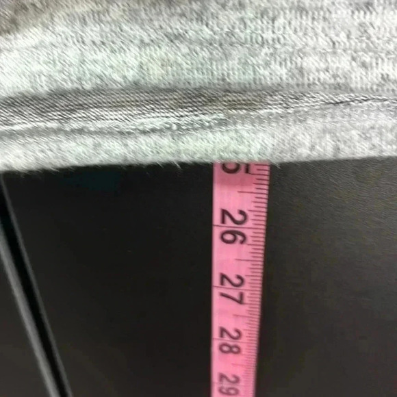 89th & Madison Loose neck,balloon sleeve turtleneck,super soft,light gray - Picture 9 of 13